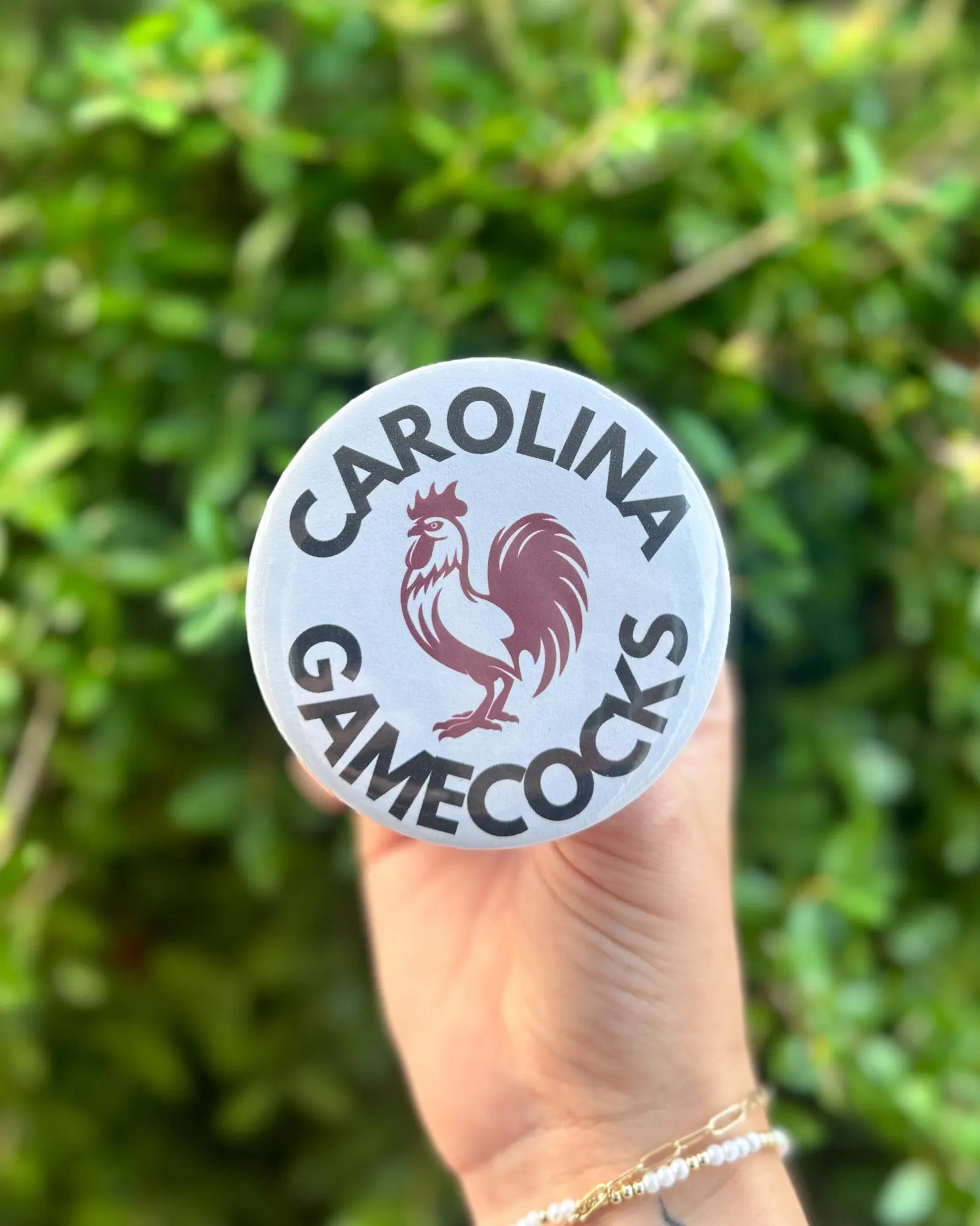 CAROLINA GAMECOCKS, BOLD - Carolina Gameday Pin | Etsy (Global)