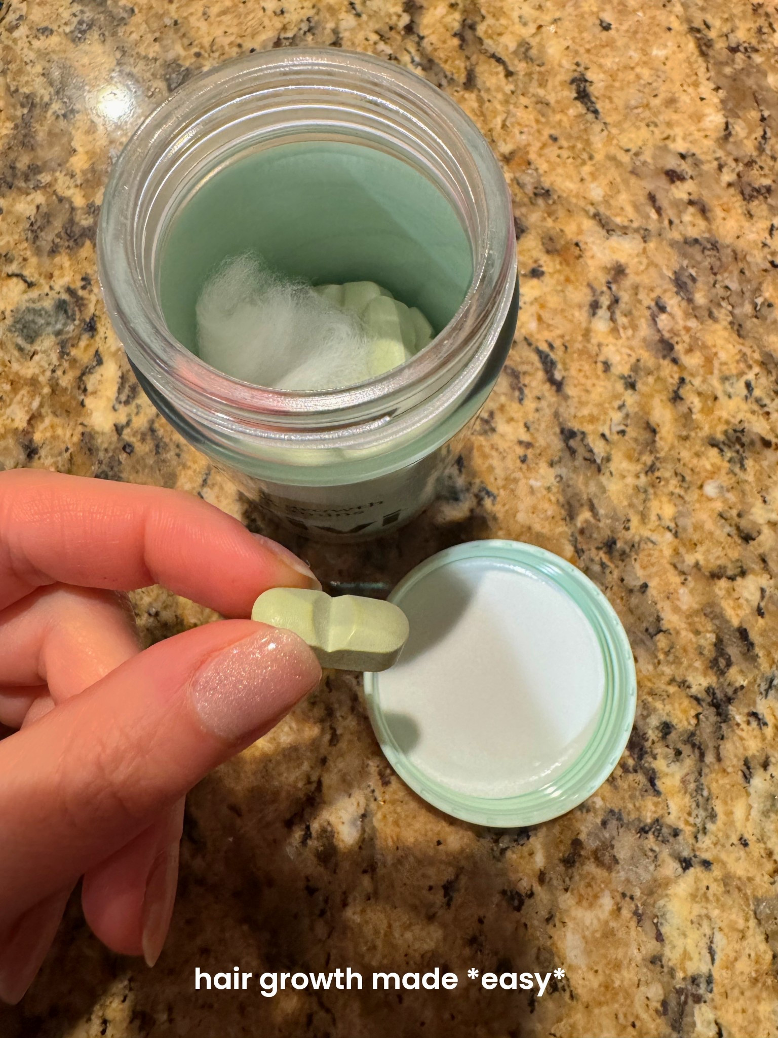 This is one of the only vitamins I actually remember to take—mostly because it tastes so good. It’s minty, easy, and I love that you can break it in half for a smaller dose.

Mix this into your routine with the scalp serum and it’s the most ✨dynamic duo✨

@Divi Official 

#LTKBeauty #LTKdayinmylife #LTKselfcare