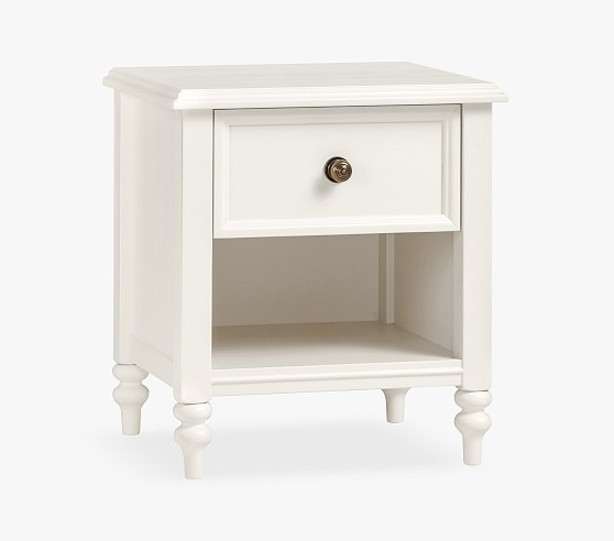 Chris Loves Julia Turned Wood Nightstand (20") | Pottery Barn Kids
