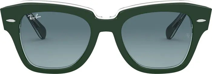 State Street 49mm Gradient Square Sunglasses | Nordstrom