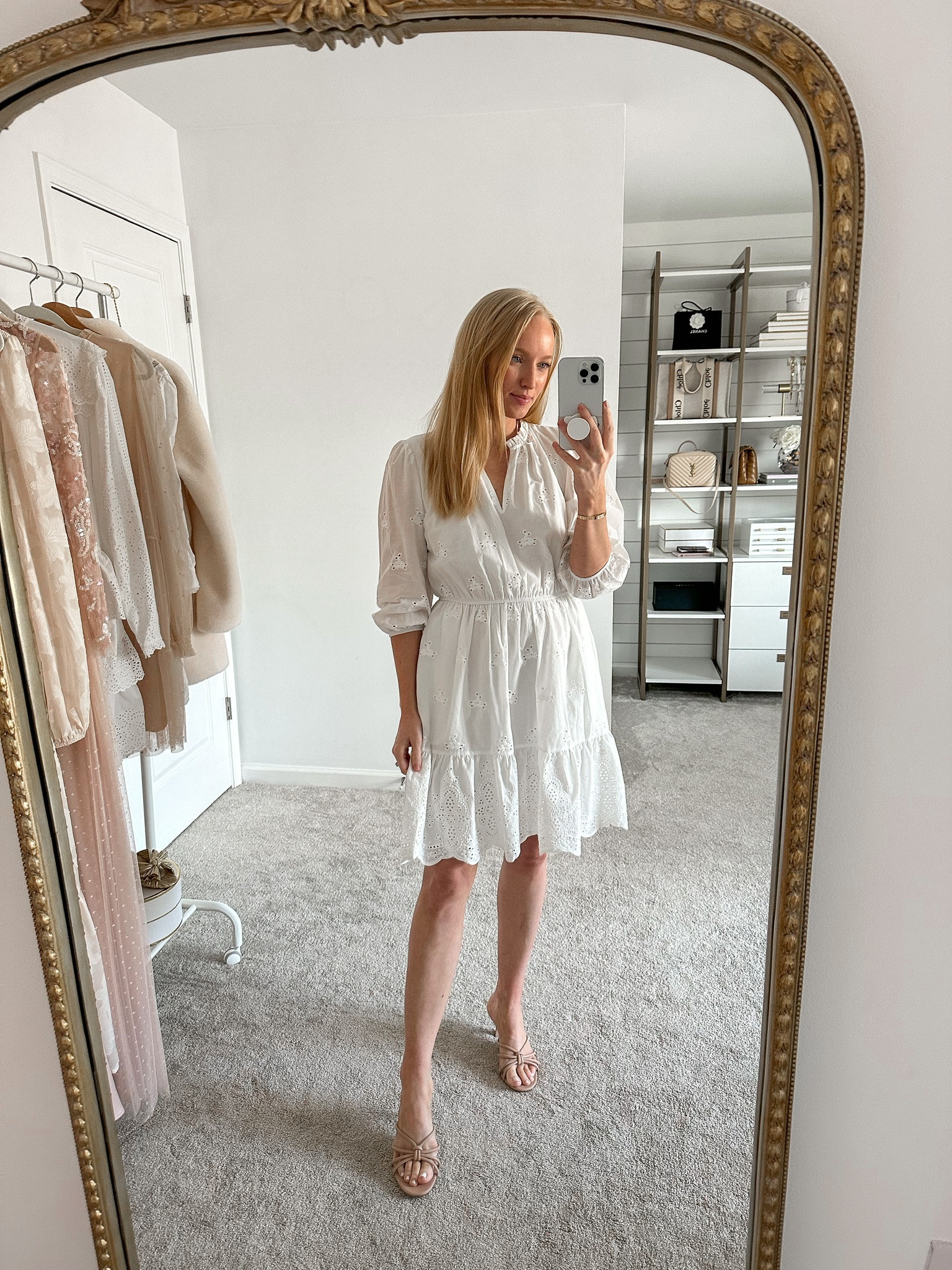 Simple and classy dress from Target. Under $40 and pair perfectly with these neutral heels. Wearing a size small!

#LTKunder50 #LTKSeasonal #LTKstyletip