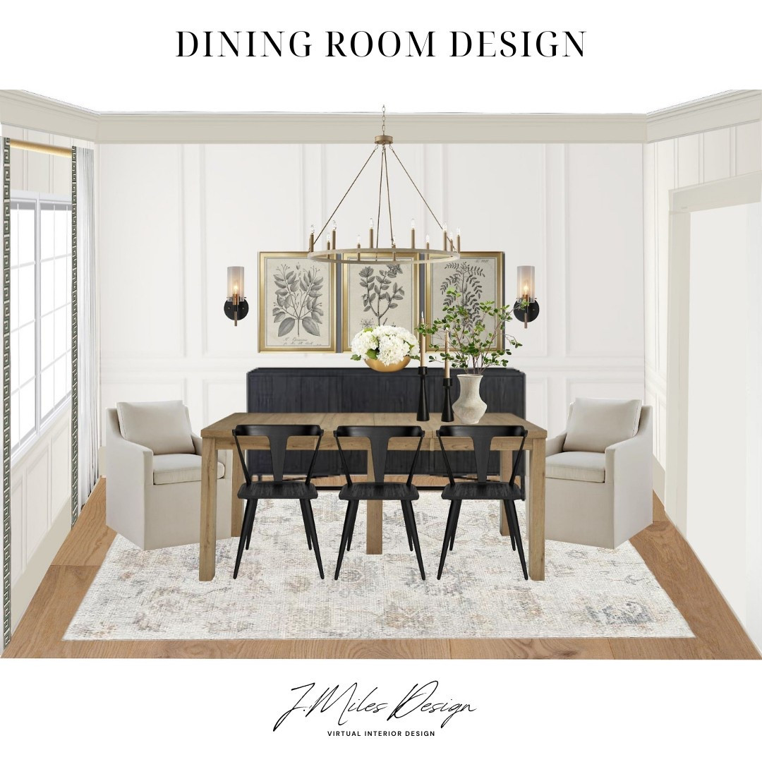 This dining room is giving elevated neutrals with a touch of drama—black accents, warm woods, and soft curves make it feel both cozy and refined. Perfect for hosting or just sipping your morning coffee in style ☕🖤

#diningroomdesign #moodyneutrals #moderntraditional #homeinspo #interiordesignlove #neutralvibes #ltkhome #elevatedliving

#LTKSaleAlert #LTKStyleTip #LTKHome