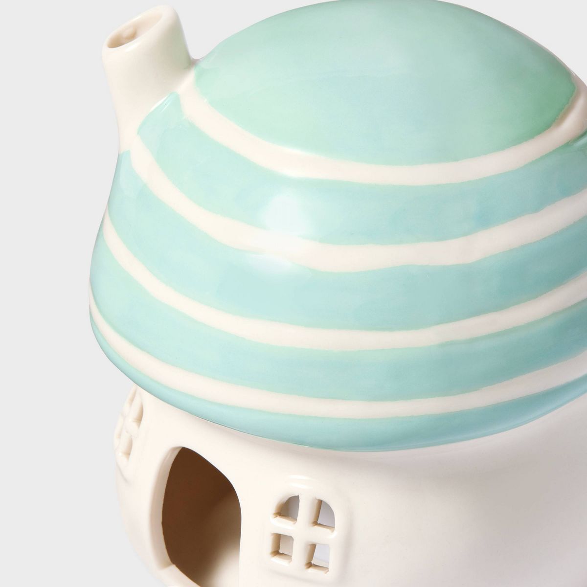 4" Lit Ceramic Easter Mushroom House - Spritz™ | Target
