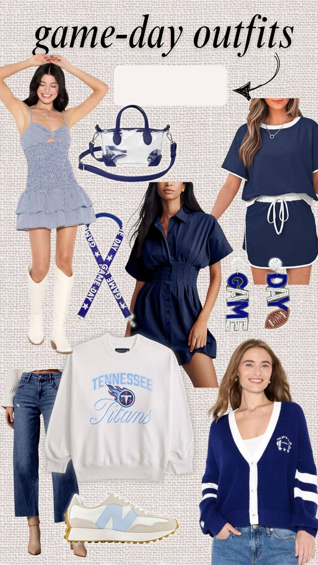 Game Day Outfit Ideas

#LTKStyleTip #LTKFindsUnder50 #LTKFindsUnder100