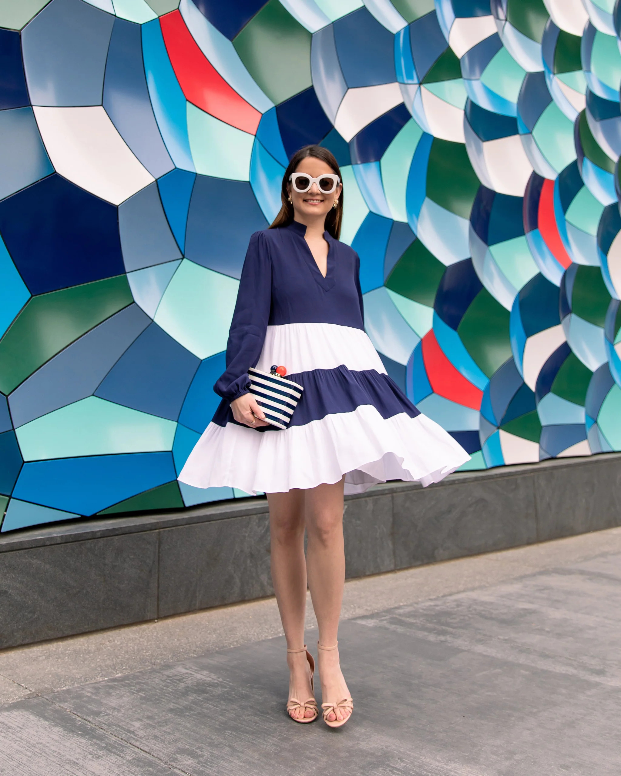 Charlotte Color-Block Dress | Sail to Sable