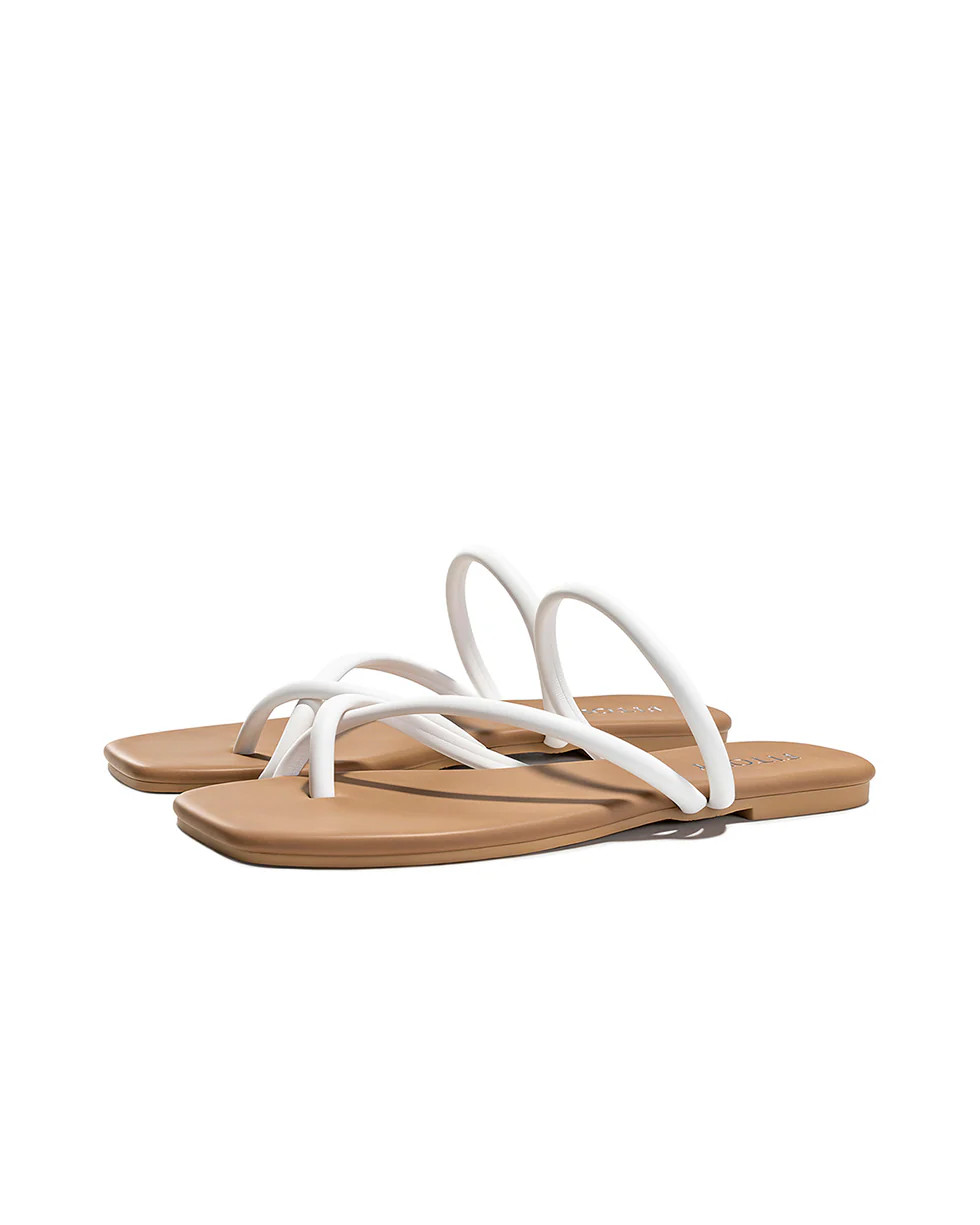 Alexis | Minimal Strap Slides | Fitory Footwear US