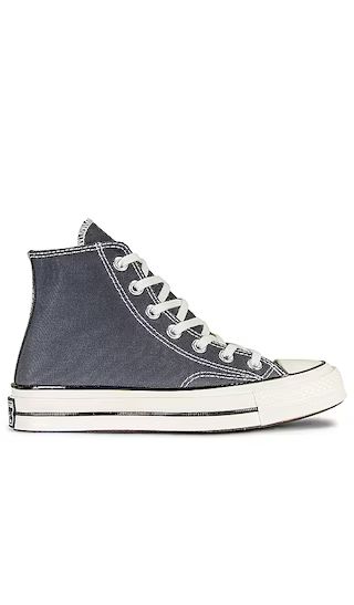 Chuck 70 Vintage Canvas Sneaker in Iron Grey, Egret, & Black | Revolve Clothing (Global)