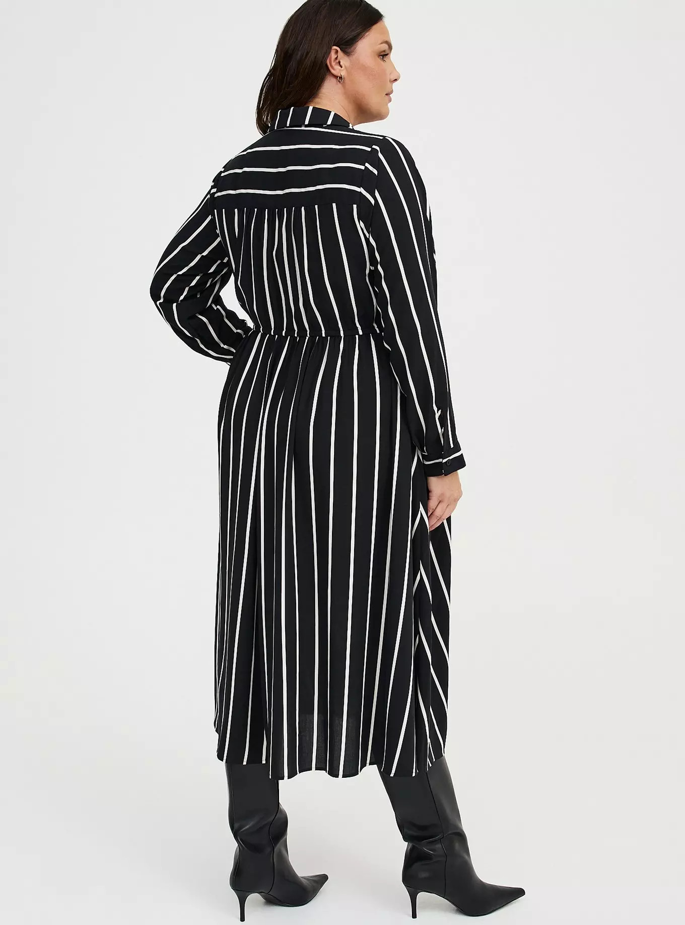 Collared Tea Length Shirt Dress | Torrid (US & Canada)