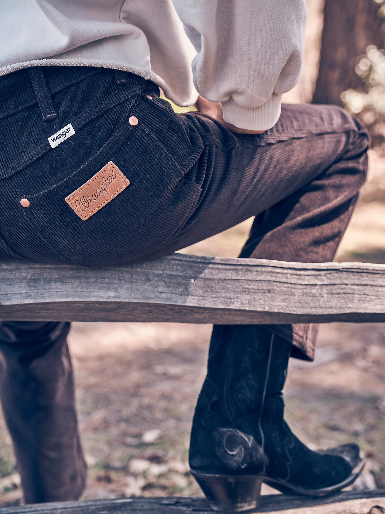 Women's Mid Rise Westward Corduroy Jean in Mole | Wrangler