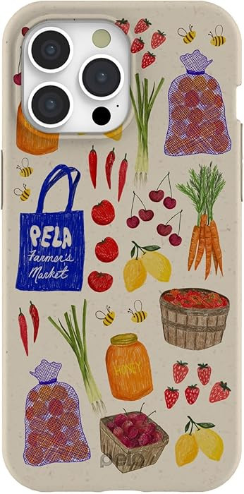 Pela | Funda para teléfono compatible con iPhone 15 Pro Max | Edición limitada | Soporta carga ... | Amazon (US)