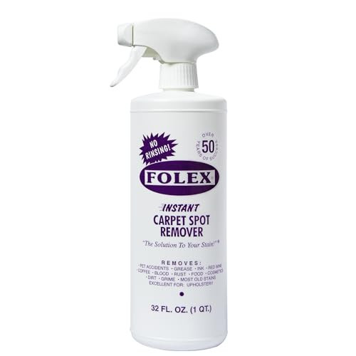 FOLEX Instant Carpet Spot Remover Carpet Cleaner - 32 oz - Removes Pet Accidents, Grease, Red Wine and More | Amazon (US)