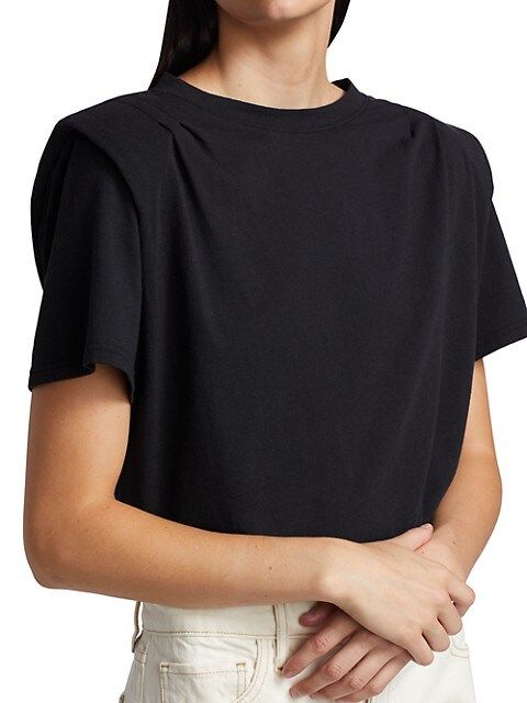 Padded Shoulder T-Shirt | Saks Fifth Avenue OFF 5TH (Pmt risk)