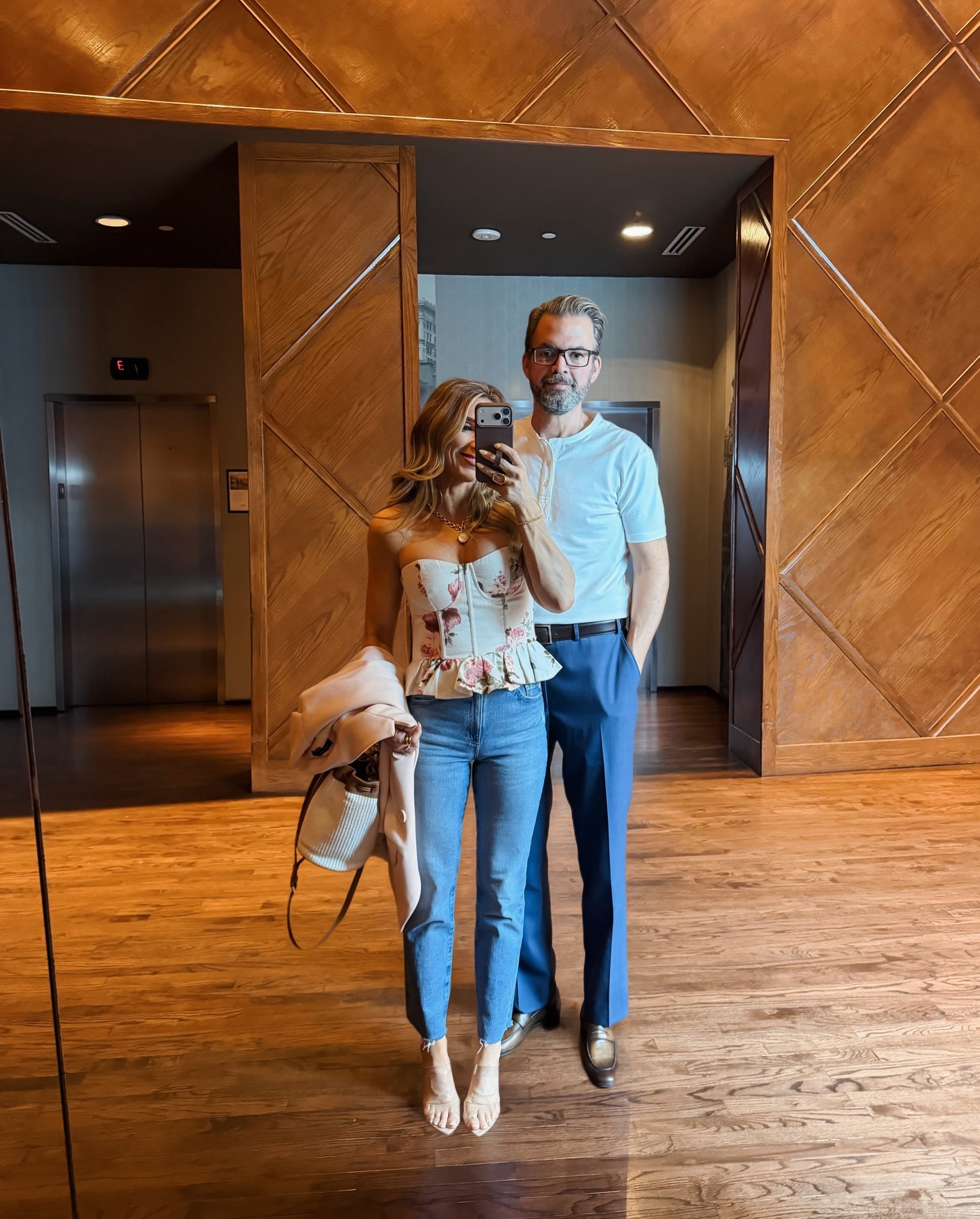 Date night ootn. This strapless peplum top is so pretty for spring. Elastic and zipper in the back. Size up one. Use code JANUARYSAVE30 at checkout. @VICI 

Spring outfits, denim jeans, Agolde, VICI, clear heels, clear sandals

#LTKgrwm #LTKootd #LTKdayinmylife