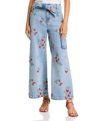 Driftwood Olivia X Strawberry Fields Jeans in Light Wash  | Bloomingdale's Women | Bloomingdale's (US)