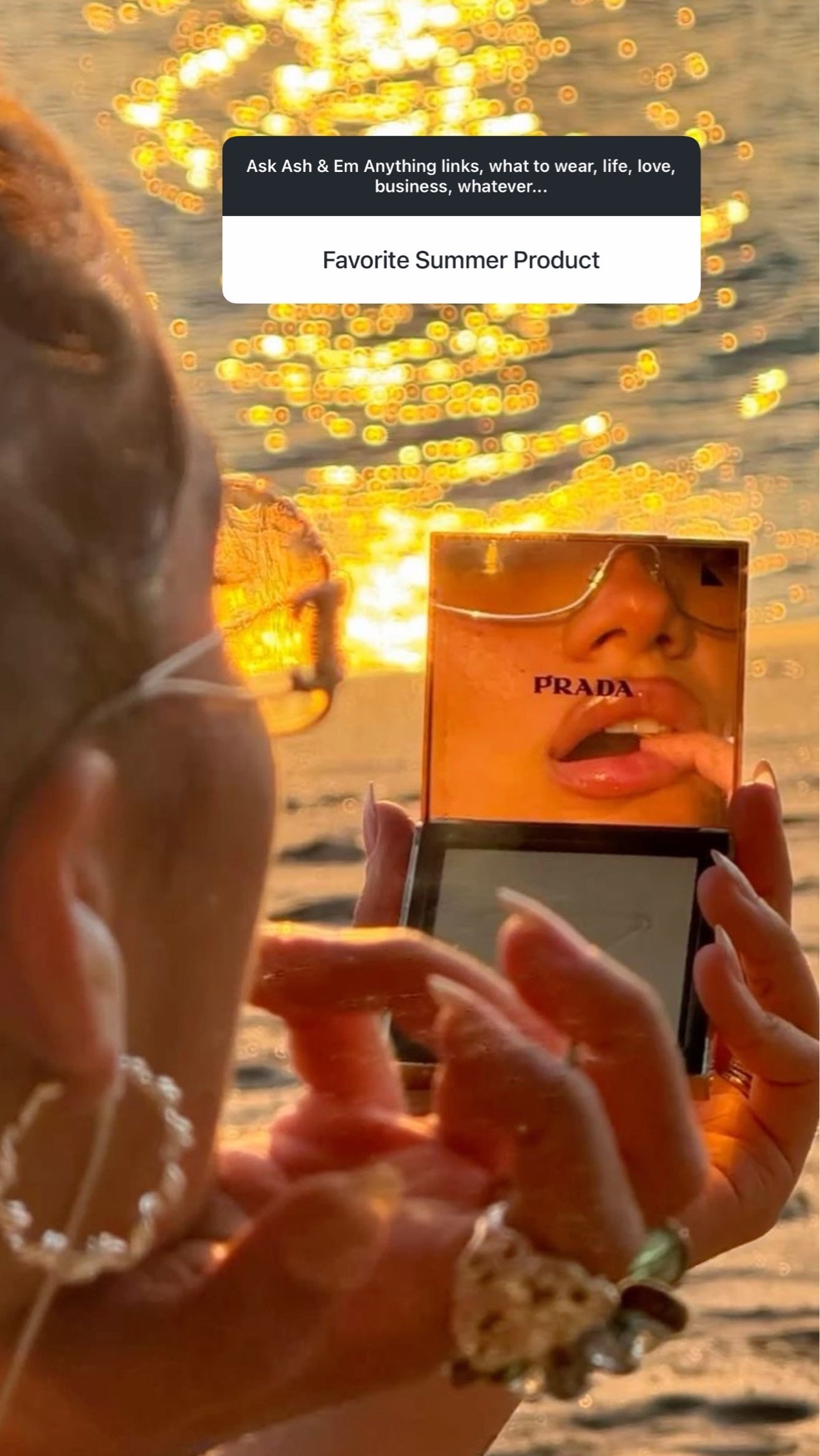 my summer obsession right now - legit makes you look like a supermodel it’s insane!