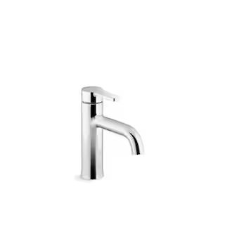 KOHLER Venza Single-Handle Single-Hole Bathroom Faucet in Polished Chrome 28126-4N-CP - The Home ... | The Home Depot