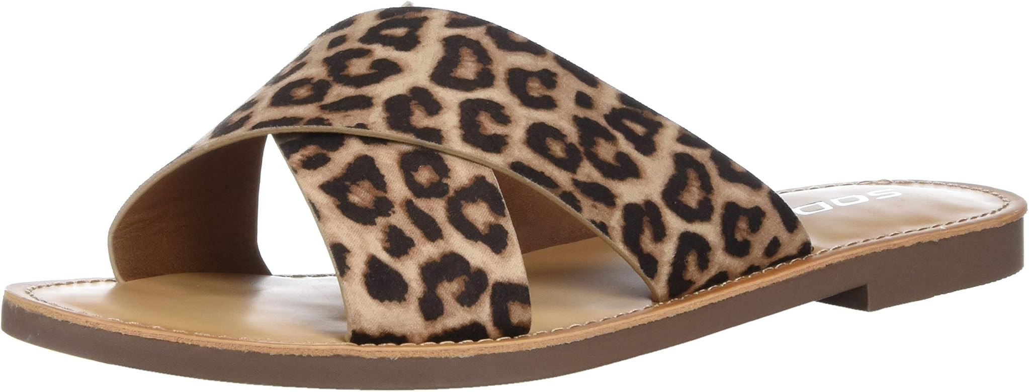 Soda Women's Casual Slip On Sandals | Amazon (US)