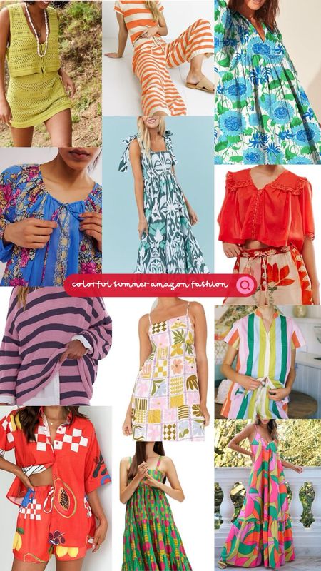 Colorful summer Amazon fashion 

#LTKOver40 #LTKSeasonal #LTKStyleTip