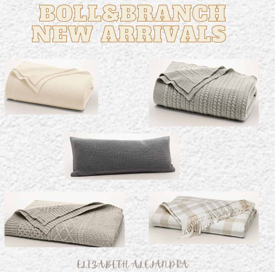 Boll&branch new arrivals
Knit blanket
Pillow cover 

#LTKhome #LTKsalealert #LTKSale