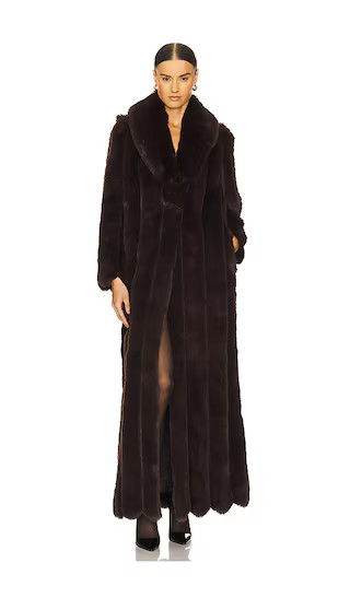 Luciana Faux Fur Maxi Coat in Chocolate

        
            LOBA
        
                    
... | Revolve Clothing (Global)