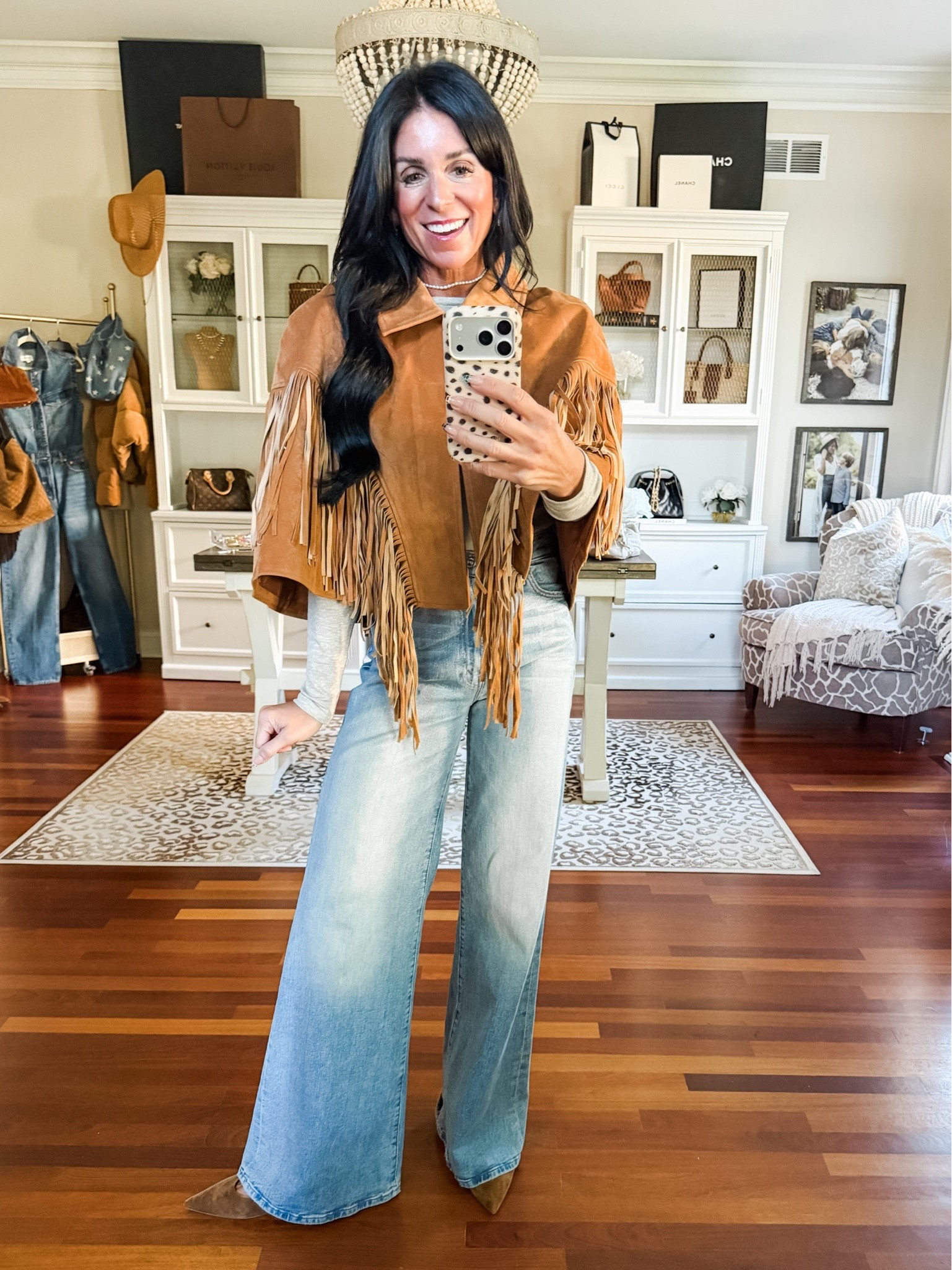 Fringe cape 
@Anthropologie

#LTKootd #LTKSeasonal