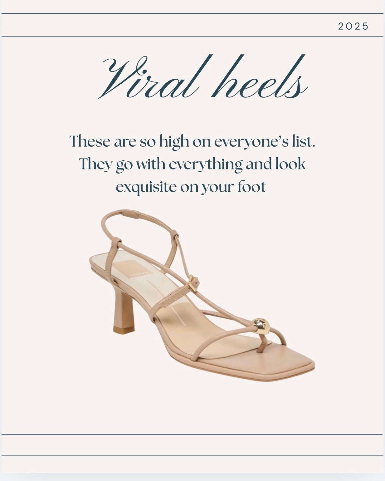 These heels are a viral seller! They are the perfect nude shoe that can be worn with everything and perfect staple to your summer wardrobe. s

#LTKOver40 #LTKMidsize #LTKSeasonal