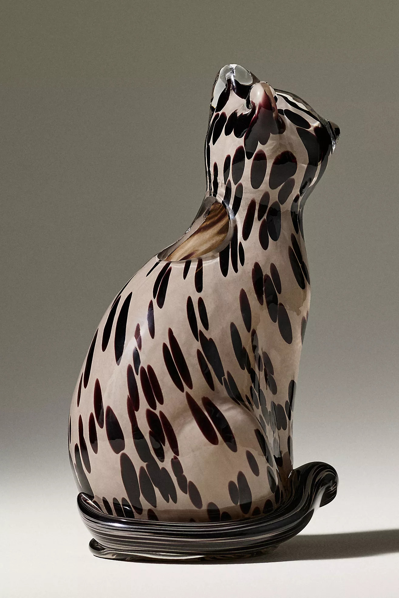 Glass Cat Vase | Anthropologie (US)