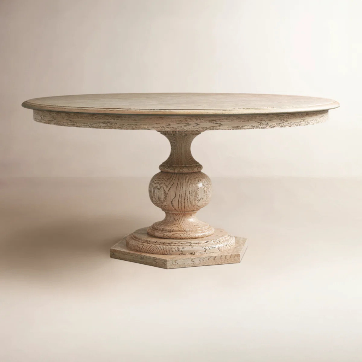 Moore Round Solid Wood Dining Table | Wayfair North America