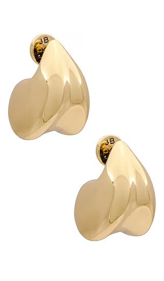 Nouveaux Puff Earrings in Gold | Revolve Clothing (Global)