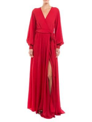 Venus Belted Maxi Dress | Saks Fifth Avenue OFF 5TH