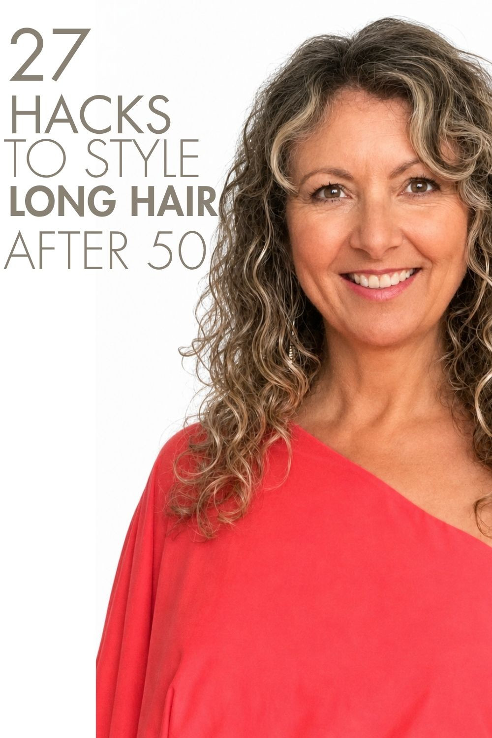 I've had long hair all my life; it's part of my identity. As I age my hair has thinned so I've had to find hacks to keep it looking good. My blog post has 27 hacks to style long hair for over 50 women, especially if your hair is thinning, fine, or losing volume. These chic over 50 hair ideas include flattering layers, soft waves, toppers, clip-in extensions, ponytail pieces, scalp powders, curtain bangs, and easy styling tricks to make long hair look fuller, softer, and more modern. Read more on my blog DressingArtist.com #olderwomenshairstyles  #long hairover50 #hairpieces #scalppowder 

 #LTKOver40 #LTKBeauty