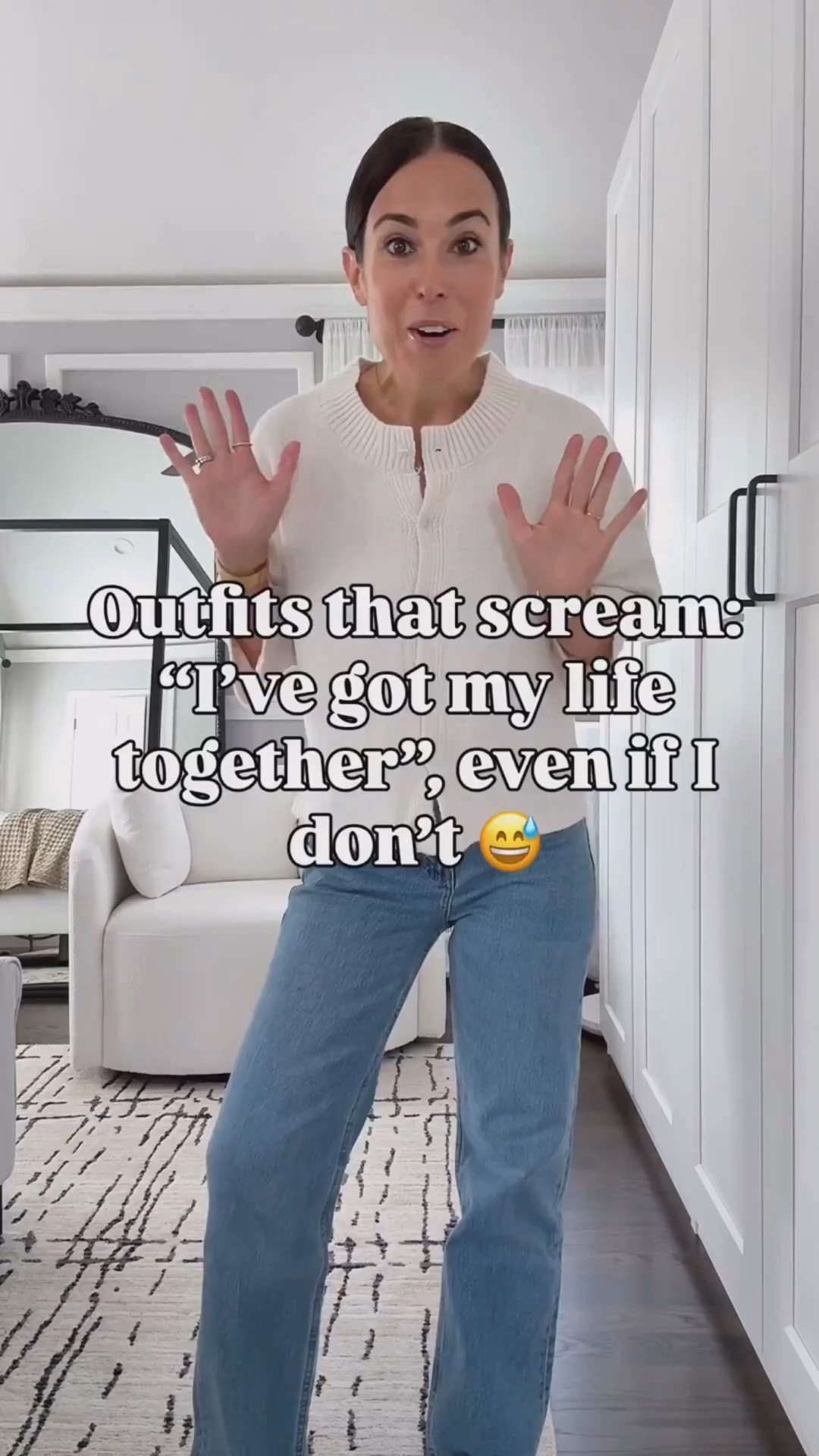 Fake it ‘til you make it ✨ Here are the outfits that look like I’ve got my life together… even if I’m just juggling coffee, carpool, and a to-do list a mile long 🤍
Which one’s your fave?

💌type “SEND” and I’ll send everything right to you

chic casual outfits, everyday style for women over 40, effortless fall outfits, mom on the go style, polished casual looks 
🔗

#LTKOver40 #LTKSeasonal #LTKmomlife