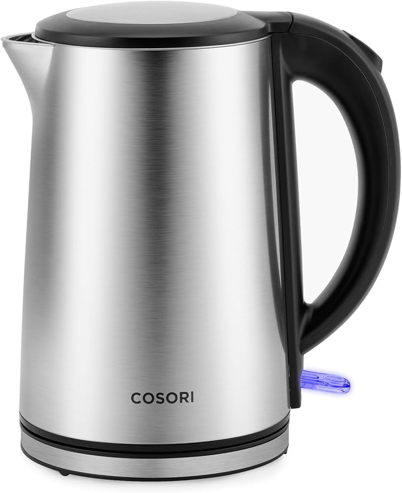 COSORI Electric Kettle, Cool-Touch Double Wall Stainless Steel Insulated, Automatic Shut Off & Bo... | Amazon (US)