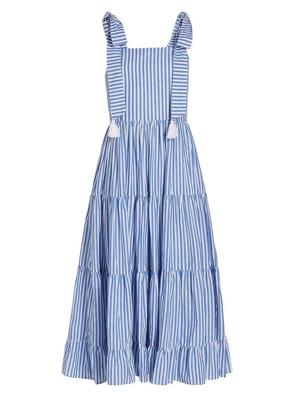 MILLE Daphne Striped Cotton Maxi Dress | Saks Fifth Avenue