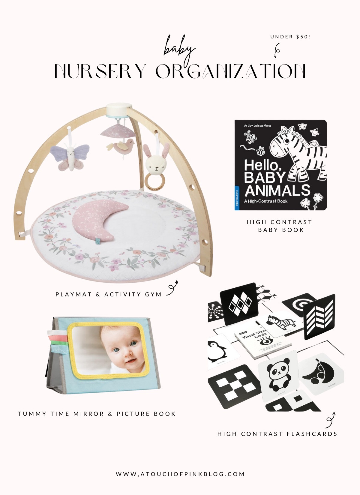 Keep your baby engaged during playtime & tummy time! From a cozy and cute playmat to high-contrast books and flashcards, these budget-friendly items are perfect for early development and tummy time fun! #BabyNursery #AmazonFinds #BabyEssentials #NewMomMustHaves 

#LTKKids #LTKFamily #LTKBaby