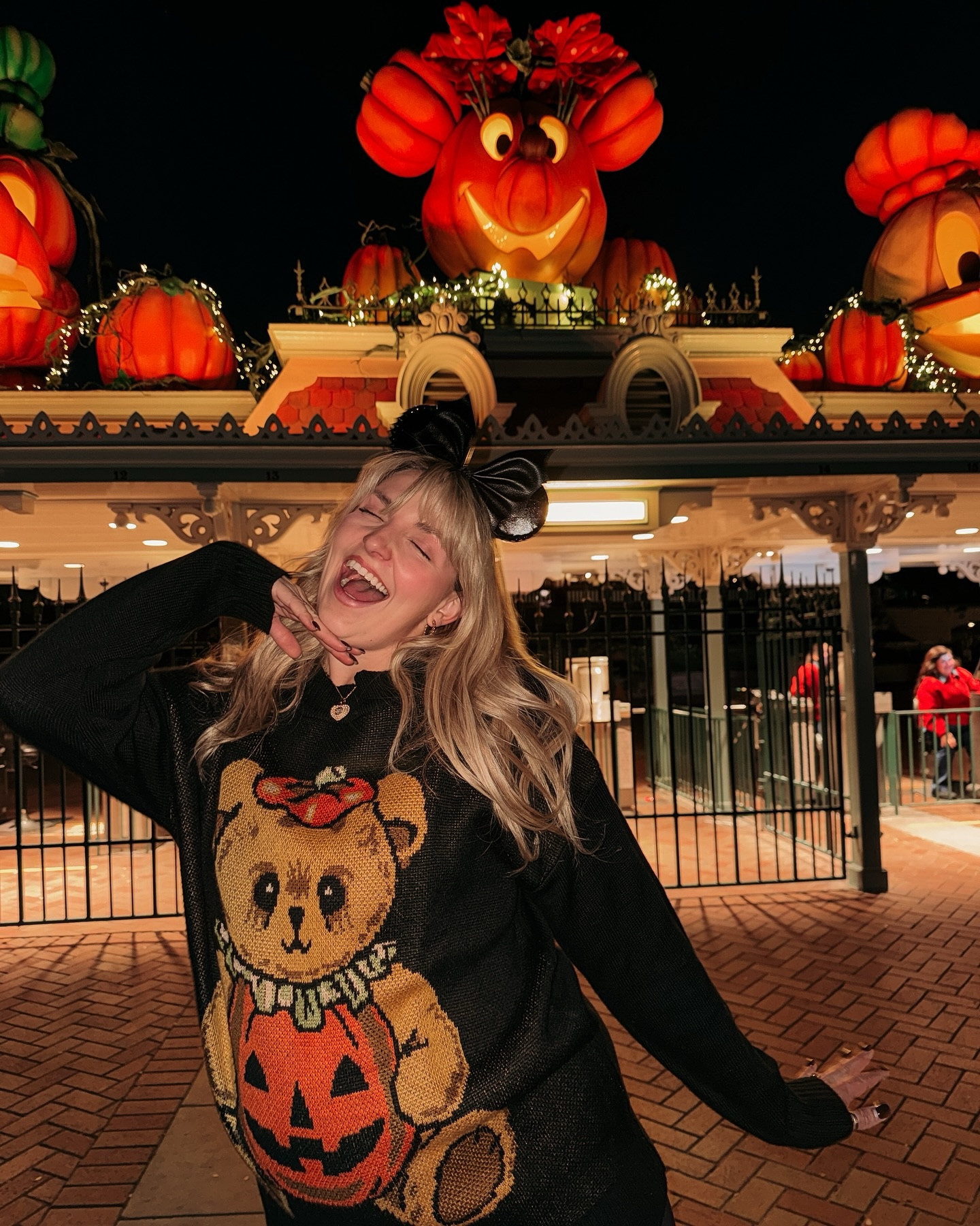 growin another lil pumpkin 🥹🥰🧡🎃
#pumpkin #halloween #disneyland #toddlers #minnieears 

#LTKBaby #LTKSeasonal #LTKFamily