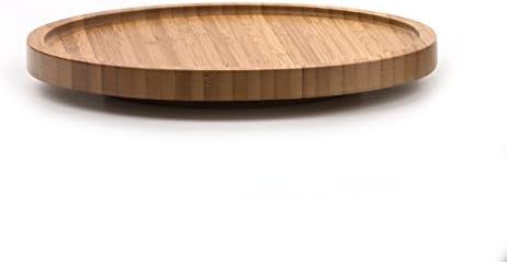 RSVP International Tool Crock Turntable Lazy Susan, Bamboo, 8.25" | Handy in Cabinets or on Count... | Amazon (US)