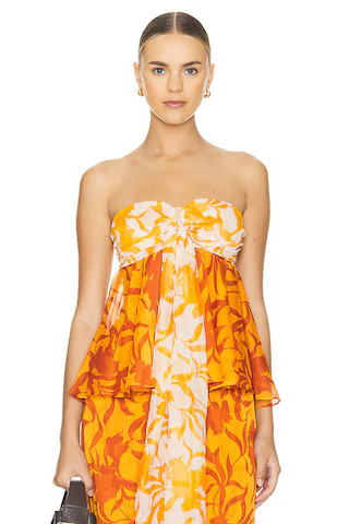 MISA Los Angeles Aylin Top in Atlas Floral from Revolve.com | Revolve Clothing (Global)