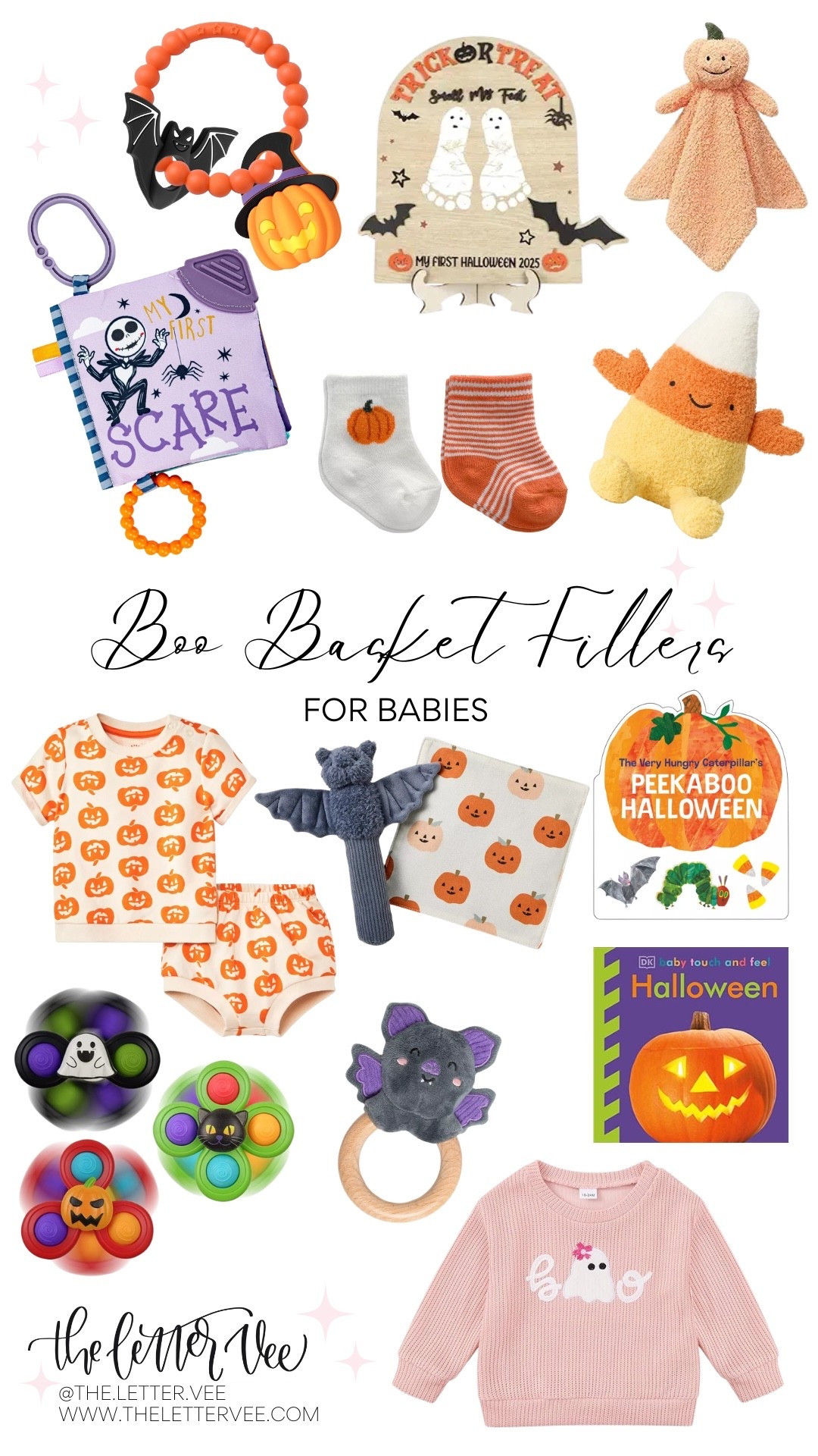 Boo Basket Stuffers for Babies

Halloween boo basket / baby boo basket / target Halloween / Halloween toy 

#LTKSeasonal #LTKBaby