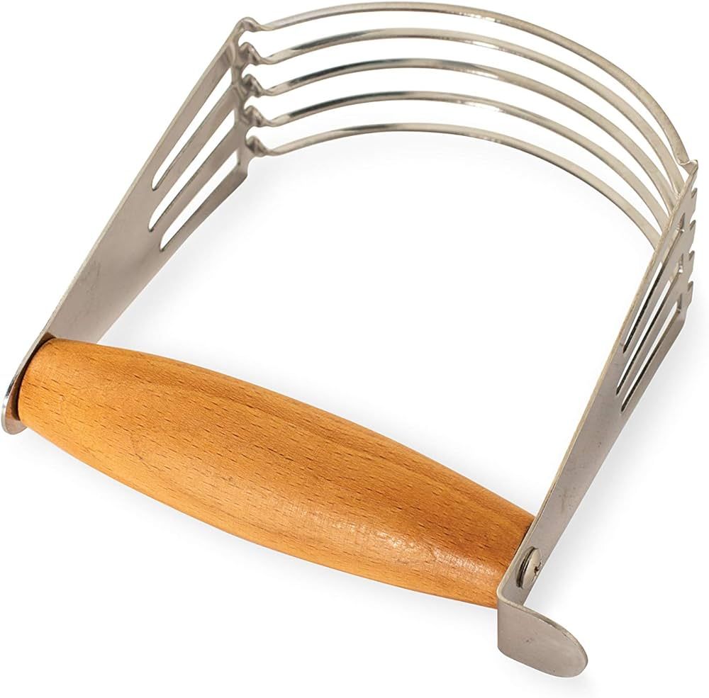 Nordic Ware Brush Pastry Blender, with Beechwood Handle, Stainless steel blades | Amazon (US)