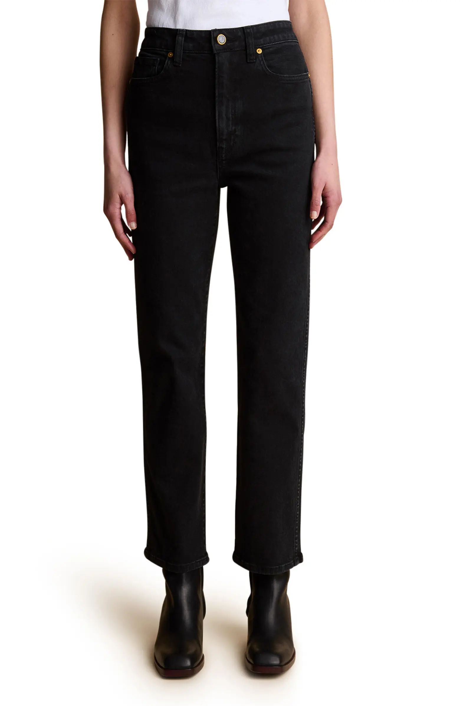 Abigail High Waist Straight Leg Jeans | Nordstrom