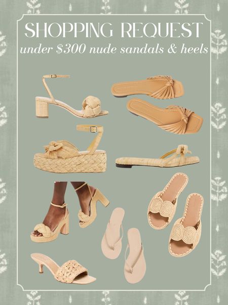 Nude heels & sandals for spring and summer 🫶🏼

#LTKwedding #LTKshoecrush #LTKparties