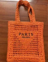 Totes Straw bag Luxury triangle handbags designer tote bags for womens weave Raffias top handle b... | DHGate
