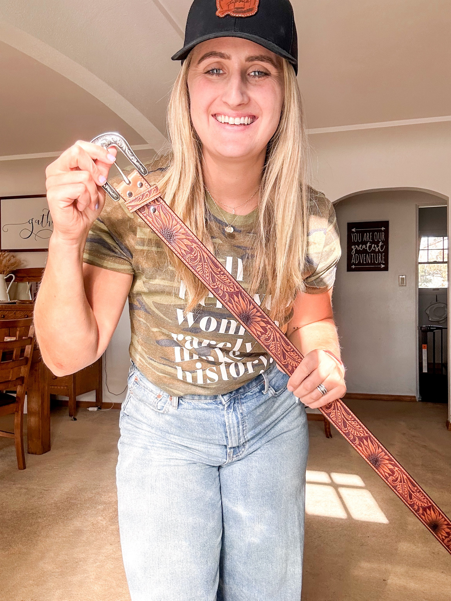 The belt of your sunflower dreams 

#LTKFallSale #LTKStyleTip #LTKMidsize