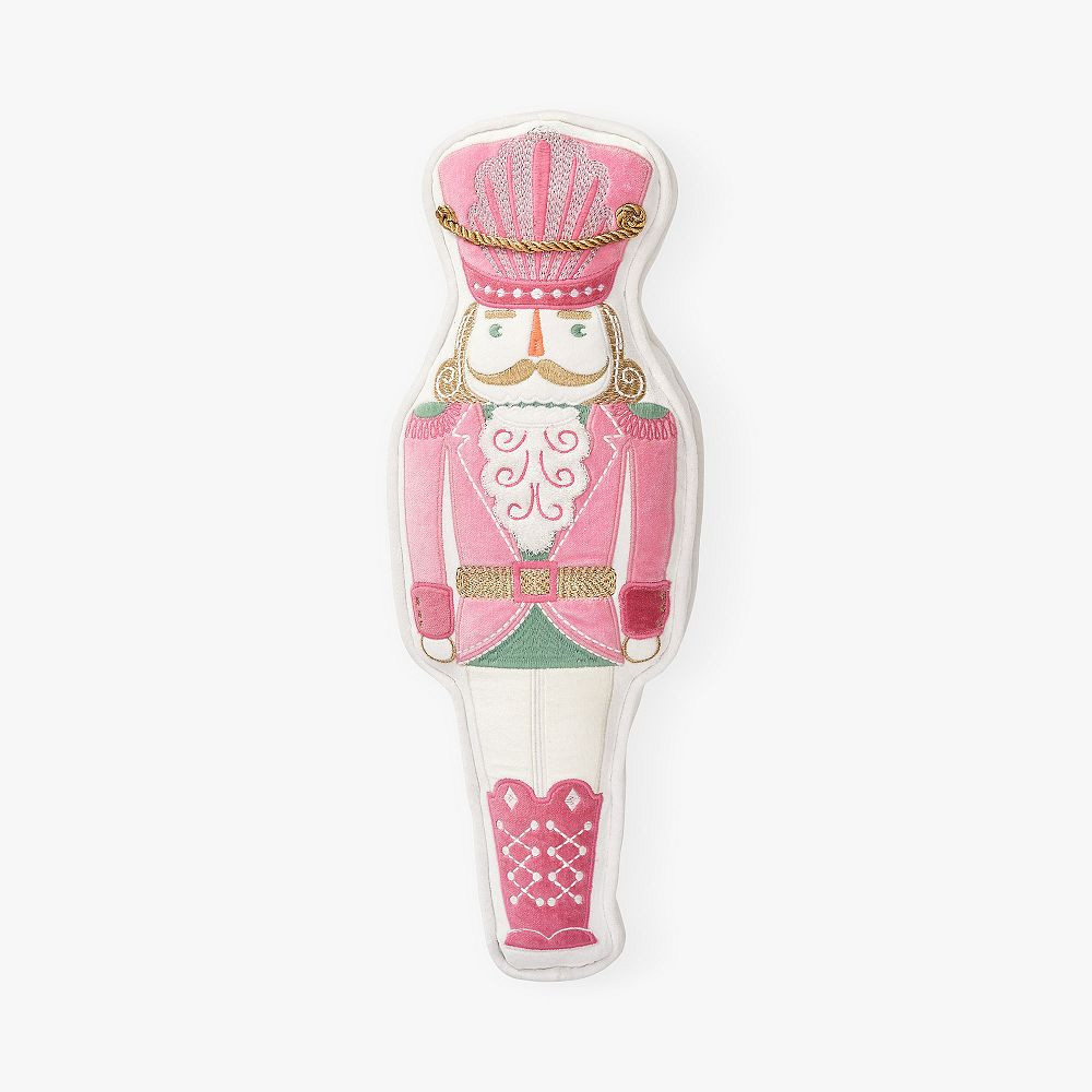 LoveShackFancy Nutcracker Shaped Pillow | Pottery Barn Teen