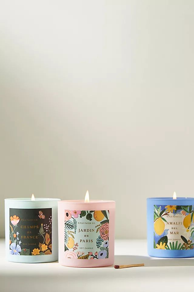 Rifle Paper Co. Boxed Candle | Anthropologie (US)