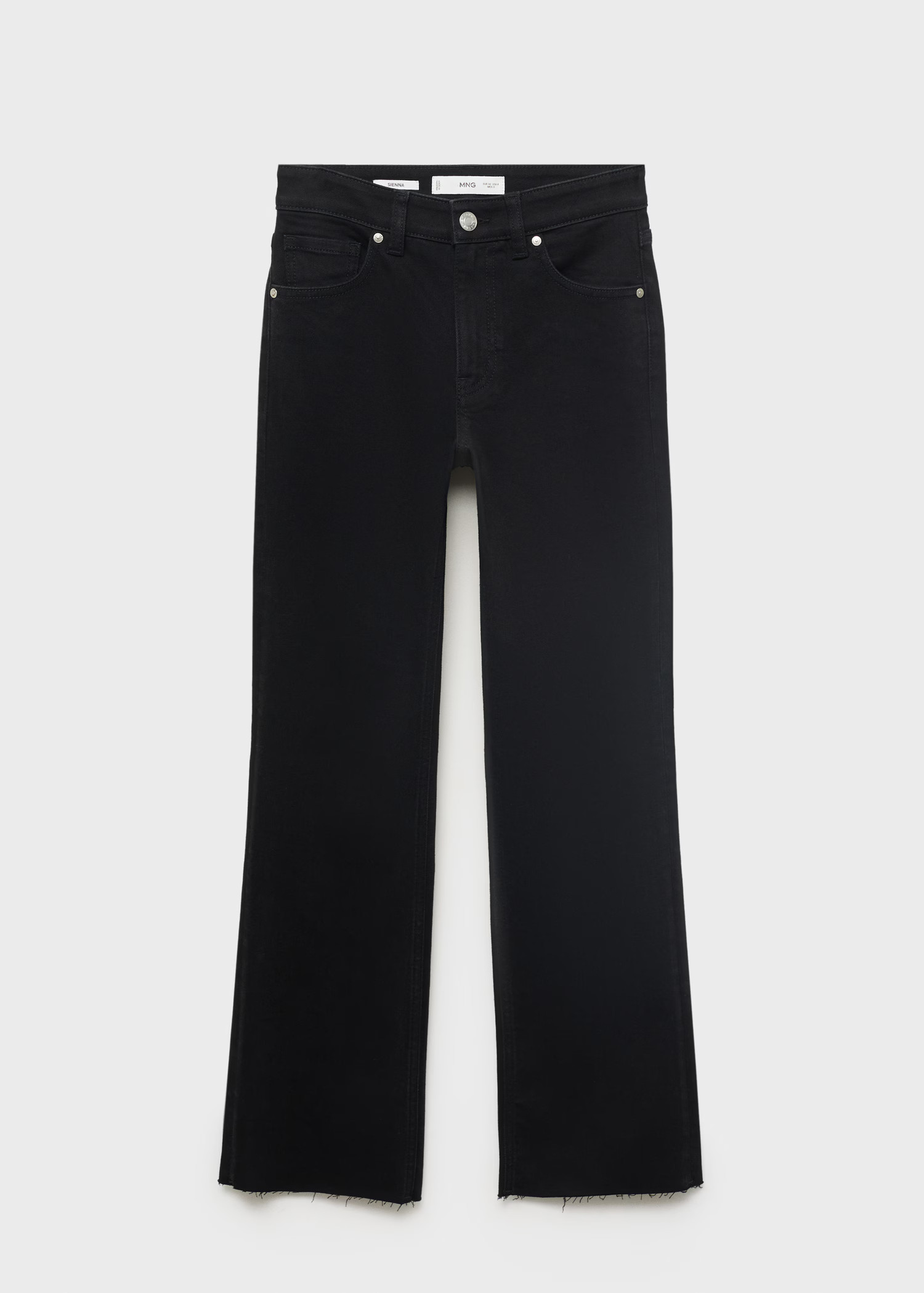 Sienna flared cropped jeans - Women | MANGO United Kingdom | MANGO (UK)
