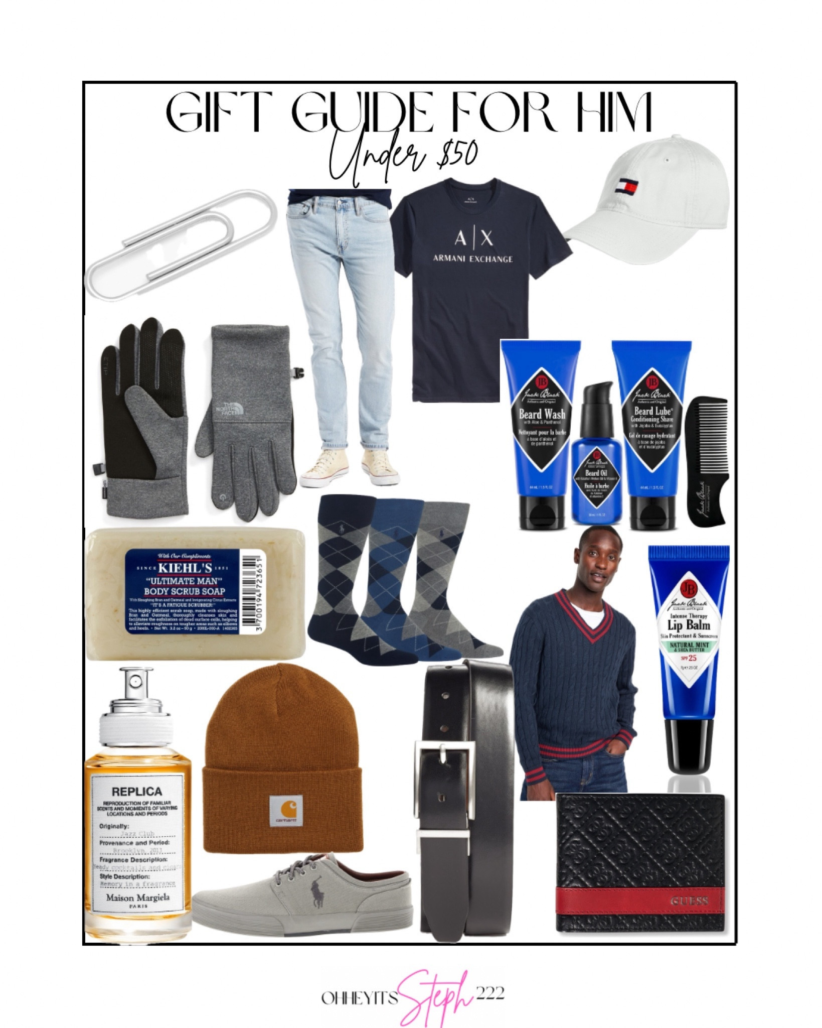 Gift guide for him Under $50



Gifts for husband, gifts for dad, gifts for boyfriend, gifts for brother, clothing gift, cologne, cuff links, last minute gifts, self care gifts, small gifts, affordable gifts, 

#LTKmens #LTKGiftGuide #LTKfindsunder50