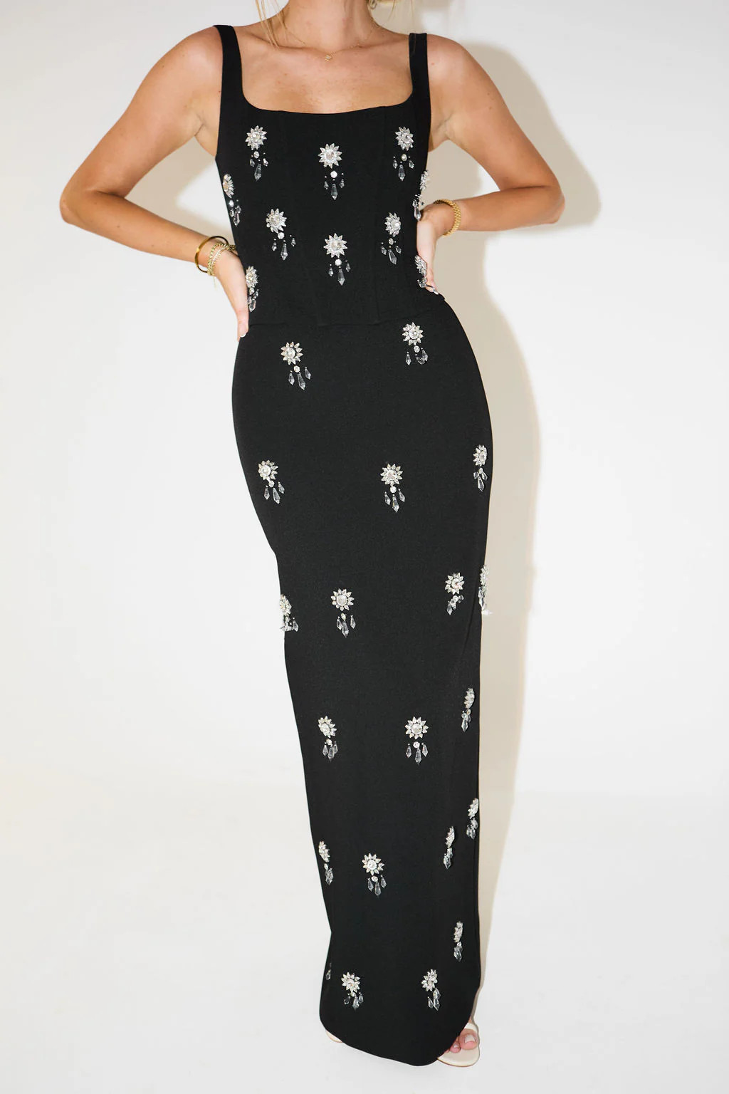 The Ultimate Muse Crystal Maxi Skirt | Odd Muse