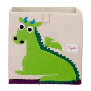 3 Sprouts Dragon Toy Storage Cube | The Container Store